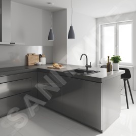 Grohe Minta - Mitigeur d’évier, noir 32917KS0