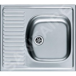 Franke Eurostar - Évier en inox ETN 611-58, 580x510 mm + siphon 101.0286.108