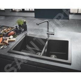 Grohe Minta - Mitigeur d’évier, supersteel 32168DC0