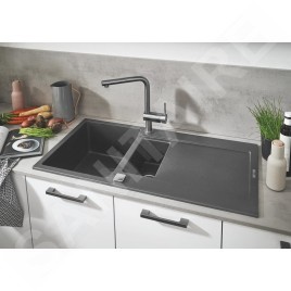 Grohe Minta - Mitigeur d’évier, supersteel 32168DC0