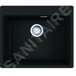 Franke Maris - Évier en fragranit MRG 610-54 FTL, 59x50 cm, noir mat 114.0661.453