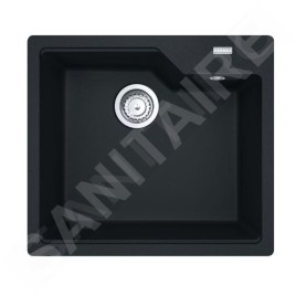 Franke Urban - Évier en fragranit UBG 610-56, 56x50 cm, noir mat 114.0700.066