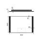 Nimco Miroirs - Miroir avec lumière LED, 800x600 mm, capteur tactile, aluminium/noir ZPC 41003V-90 Nimco Miroirs - Miroir avec lumière LED, 800x600 mm, capteur tactile, aluminium/noir ZPC 41003V-90