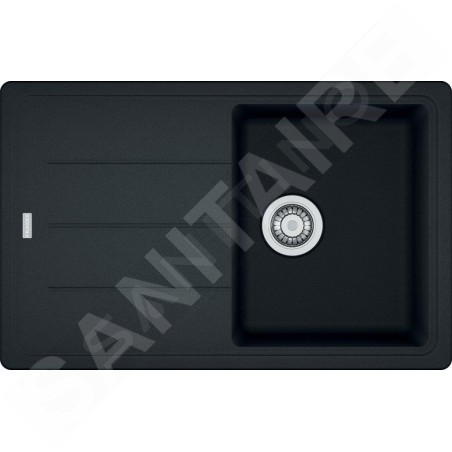 Franke Basis - Évier en fragranit BFG 611-78, 78x50 cm, onyx 114.0285.169