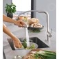 Grohe Essence - Mitigeur d’évier, supersteel 30270DC0