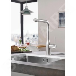 Grohe Essence - Mitigeur d’évier, supersteel 30270DC0