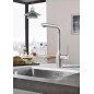 Grohe Essence - Mitigeur d’évier, supersteel 30270DC0