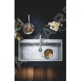 Grohe Essence - Mitigeur d’évier, supersteel 30270DC0