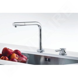 Franke Robinetterie - Mitigeur de lavabo FN 7483.031 rabattable, chrome 115.0486.978