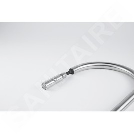 Franke Eos Neo - Mitigeur d'évier FC 0045.501 avec douchette extractible, inox 115.0590.045