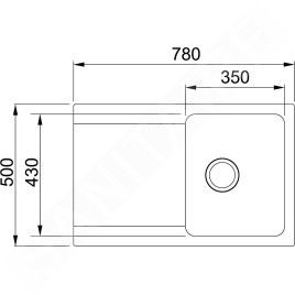 Franke Colonnes - Kit de cuisine T30, évier en tectonite OID 611-78, noir + robinet FP 9000, onyx NEW 114.0366.039