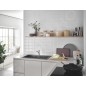 Grohe QuickFix Start - Mitigeur d'évier avec douchette extractible, supersteel 30531DC1