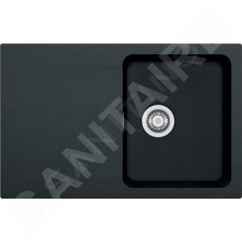 Franke Orion - Évier en tectonite OID 611-78, 780x500 mm, noir 114.0288.588