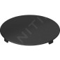 Franke Accessoires - Couvercle de bonde Colorline, noir 112.0657.146