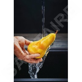 Franke Active New - Mitigeur d'évier FN 6560.031, montage sous fenêtre, avec douchette extractible, chrome 115.0653.391