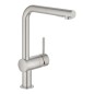 Grohe Minta - Mitigeur d’évier avec douchette extractible, supersteel 30274DC0 Grohe Minta - Mitigeur d’évier avec douchette extractible, supersteel 30274DC0
