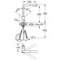Grohe Minta - Mitigeur d’évier avec douchette extractible, supersteel 30274DC0 Grohe Minta - Mitigeur d’évier avec douchette extractible, supersteel 30274DC0