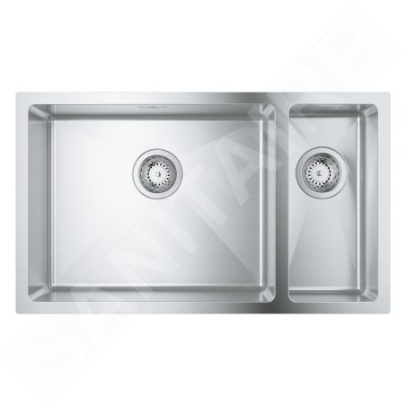 Grohe Éviers - Évier K700 avec garniture de vidage, 760x450 mm, inox brossé 31575SD1