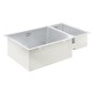 Grohe Éviers - Évier K700 avec garniture de vidage, 760x450 mm, inox brossé 31575SD1