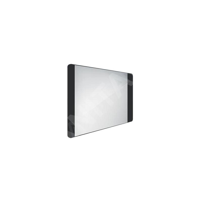 Nimco Miroirs - Miroir avec éclairage LED, 800x600 mm, aluminium/noir ZPC 42003-90 Nimco Miroirs - Miroir avec éclairage LED, 800x600 mm, aluminium/noir ZPC 42003-90