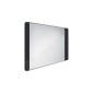 Nimco Miroirs - Miroir avec éclairage LED, 800x600 mm, aluminium/noir ZPC 42003-90 Nimco Miroirs - Miroir avec éclairage LED, 800x600 mm, aluminium/noir ZPC 42003-90