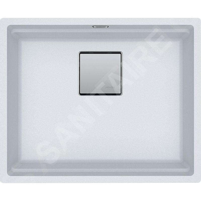 Franke Kubus 2 - Évier en fragranit KNG 110-52, 52x42 cm, blanc artic 125.0641.421