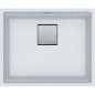 Franke Kubus 2 - Évier en fragranit KNG 110-52, 52x42 cm, blanc artic 125.0641.421