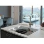 Franke Kubus 2 - Évier en fragranit KNG 110-52, 52x42 cm, blanc artic 125.0641.421