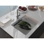 Franke Kubus 2 - Évier en fragranit KNG 110-52, 52x42 cm, blanc artic 125.0641.421