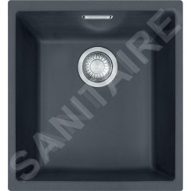 Franke Sirius - Évier en tectonite SID 110-34, 380x450 mm, noir 125.0363.785