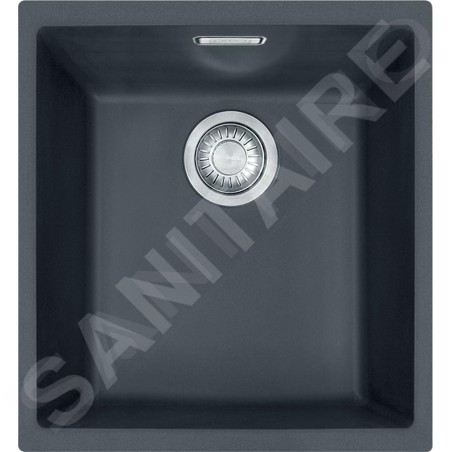 Franke Sirius - Évier en tectonite SID 110-34, 380x450 mm, noir 125.0363.785