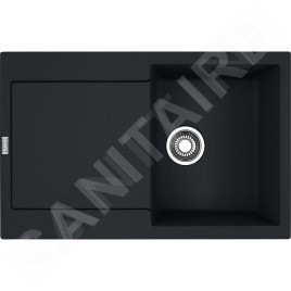 Franke Maris - Évier en Fragranite MRG 611, 78x50 cm, noir mat 114.0637.576