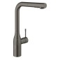 Grohe Essence - Mitigeur d’évier, graphite foncé brossé 30270AL0