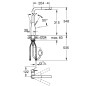 Grohe Essence - Mitigeur d’évier, graphite foncé brossé 30270AL0