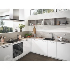 Grohe Essence - Mitigeur d’évier, graphite foncé brossé 30270AL0