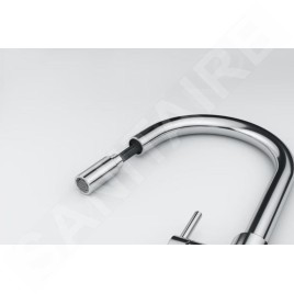 Franke Lina - Mitigeur d'évier FS 3229.031 avec bec extractible, chrome 115.0693.229