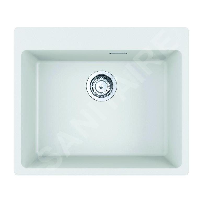 Franke Maris - Évier en fragranit MRG 610-54 FTL, 59x50 cm, blanc artic 114.0661.452 Franke Maris - Évier en fragranit MRG 610-54 FTL, 59x50 cm, blanc artic 114.0661.452