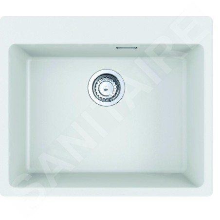 Franke Maris - Évier en fragranit MRG 610-54 FTL, 59x50 cm, blanc artic 114.0661.452