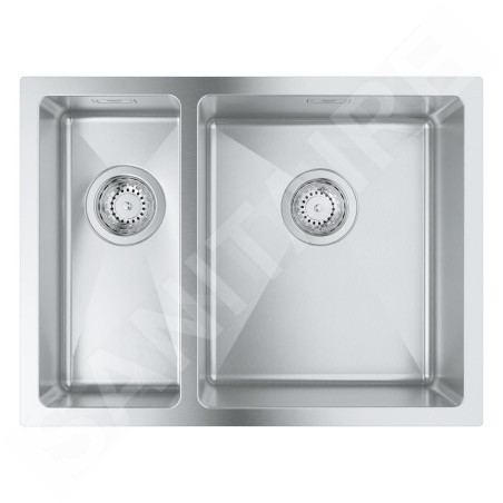 Grohe Éviers - Évier K700 avec garniture de vidage, 595x450 mm, inox brossé 31576SD1