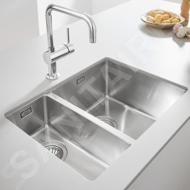 Grohe Éviers - Évier K700 avec garniture de vidage, 595x450 mm, inox brossé 31576SD1