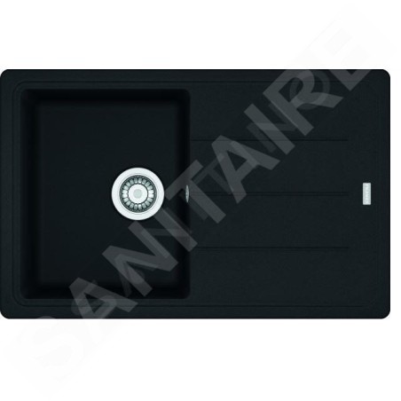 Franke Basis - Évier en fragranit BFG 611-78, 78x50 cm, noir mat 114.0661.513