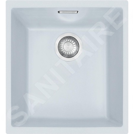 Franke Sirius - Évier en tectonite SID 110-34, 380x450 mm, blanc 125.0363.784