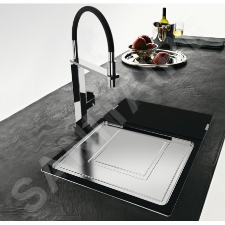 Franke Accessoires - Égouttoir mobile, 342x430x22 mm, inox/plastique 112.0188.651