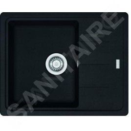Franke Basis - Évier en fragranit BFG 611-62, 62x50 cm, noir mat 114.0661.420