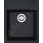 Franke Sirius - Évier en tectonite SID 610-40, 430x530 mm, noir 114.0503.041 Franke Sirius - Évier en tectonite SID 610-40, 430x530 mm, noir 114.0503.041