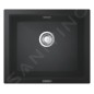 Grohe Éviers - Évier composite K700 avec garniture de vidage automatique, 533x457 mm, noir granite 31654AP0