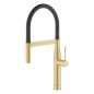 Grohe Essence - Mitigeur d'évier avec bec orientable, Cool Sunrise brossé 30294GN0