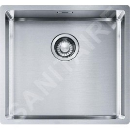 Franke Box - Évier en inox BXX 210/110-45, 490 x 450 mm, siphon 127.0395.014