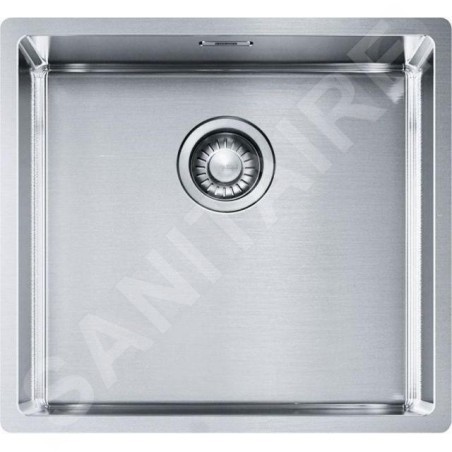 Franke Box - Évier en inox BXX 210/110-45, 490 x 450 mm, siphon 127.0395.014