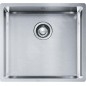 Franke Box - Évier en inox BXX 210/110-45, 490 x 450 mm, siphon 127.0395.014 Franke Box - Évier en inox BXX 210/110-45, 490 x 450 mm, siphon 127.0395.014